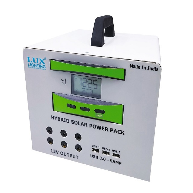 Solar Power Pack - LFP Battery - Hybrid Model